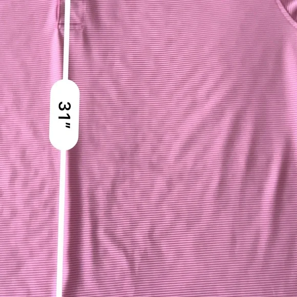 Nicklaus Golf Polo Pink Microstripe Shirt‎ Size XXL - Picture 6 of 8